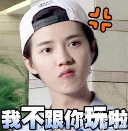 鹿晗上学的表情包,校园生活趣味横生